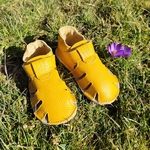 Sandales enfants Ptit scratch été Tomar Creation jaune sur la boutique Liberty Pieds-6