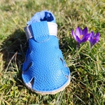 Sandales enfants Ptit scratch été Tomar Creation bleu-gris sur la boutique Liberty Pieds-1