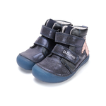 Chaussures montantes enfant DD step barefoot A063-52815A Royal Blue Licorne sur la boutique Liberty Pieds (6)