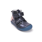 Chaussures montantes enfant DD step barefoot A063-52815A Royal Blue Licorne sur la boutique Liberty Pieds (7)
