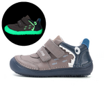Chaussures enfant DDstep barefoot chocolate requin sur la boutique liberty pieds