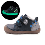 Chaussures enfant DDstep barefoot royal blue dino  sur la boutique liberty pieds
