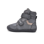 Chaussures fourrées enfant DD Step barefoot W063-52804E Black sur la boutique Liberty Pieds (1)