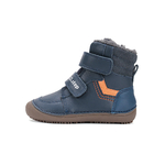 Chaussures fourrées enfant DD STEP barefoot W063-52804A Royal Blue sur la boutique Liberty Pieds (1)