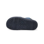 Chaussures fourrées enfant DD Step barefoot W063-52415 Bermuda Blue Croco sur la boutique Liberty Pieds (5)
