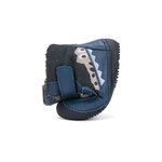 Chaussures fourrées enfant DD Step barefoot W063-52415 Bermuda Blue Croco sur la boutique Liberty Pieds (8)