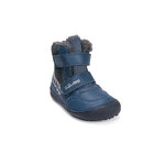 Chaussures fourrées enfant DD Step barefoot W063-52415 Bermuda Blue Croco sur la boutique Liberty Pieds (7)