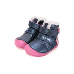Chaussures fourrées enfant DD Step barefoot W073-52684 Royal Blue sirène sur la boutique Liberty Pieds (6)