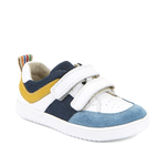 Baskets barefoot enfant Froddo Loop G3130282-10 bleue et jaune sur la boutique Liberty Pieds (2)