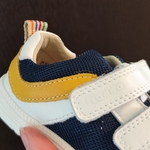 Baskets barefoot enfant Froddo Loop G3130282-10 bleue et jaune sur la boutique Liberty Pieds (8)