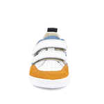 Baskets barefoot enfant Froddo Loop G3130282-1 caramel et bleu sur la boutique Liberty Pieds (4)