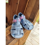 sandales EF barefoot argenté sur la boutique liberty pieds (7)