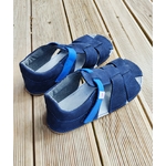sandales EF barefoot bleu marine sur la boutique liberty pieds (5)