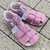 Sandales ef barefoot rose et étoiles sur la boutique liberty pieds-6