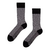 chaussettes Dedoles jacquard noires et blanches sur la boutique Liberty Pieds