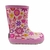 botte de pluie Koel wellie barefoot Fuchsia flowers sur la boutique liberty pieds