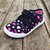 Basket enfant en toile EF Barefoot -23-3407-1720 black love - sur la boutique Liberty Pieds-8