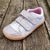Basket enfant en toile et cuir EF Barefoot -23-3404-0416 rose et or- sur la boutique Liberty Pieds-11