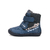 Chaussures fourrées enfant DD Step barefoot W063-52415 Bermuda Blue Croco sur la boutique Liberty Pieds (1)