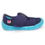 Sandales Anatomic enfants bleu marine et semelle bleu ciel sur la boutique Liberty Pieds