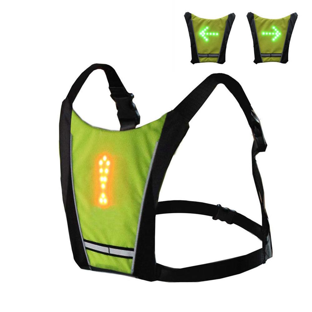 Gilet clignotant led vélo