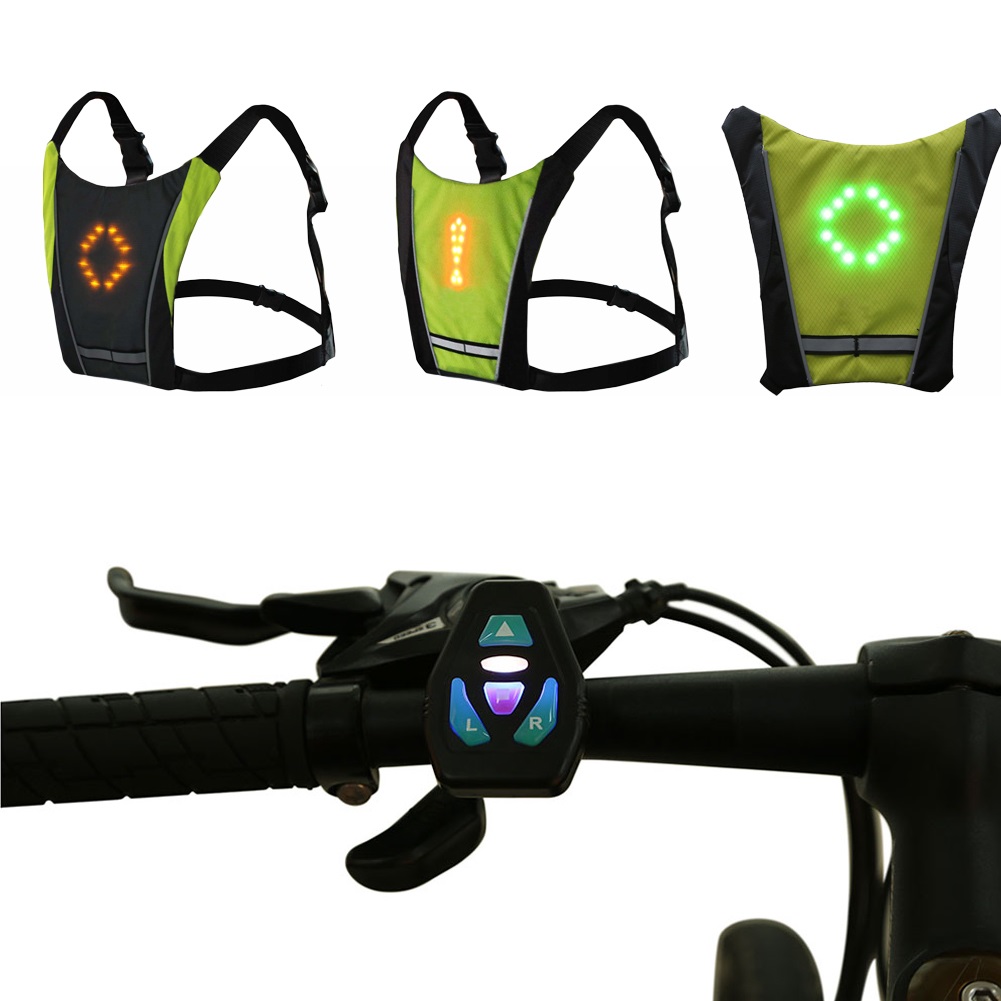 Gilet clignotant vélo - Équipement - Foxbike