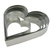 371 120 45 Coeur inox ht 4.5 cm