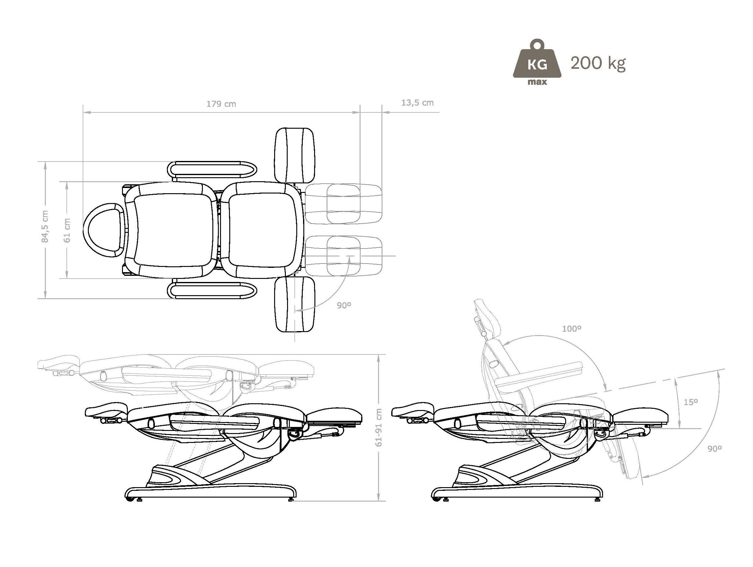 fauteuil de podologie