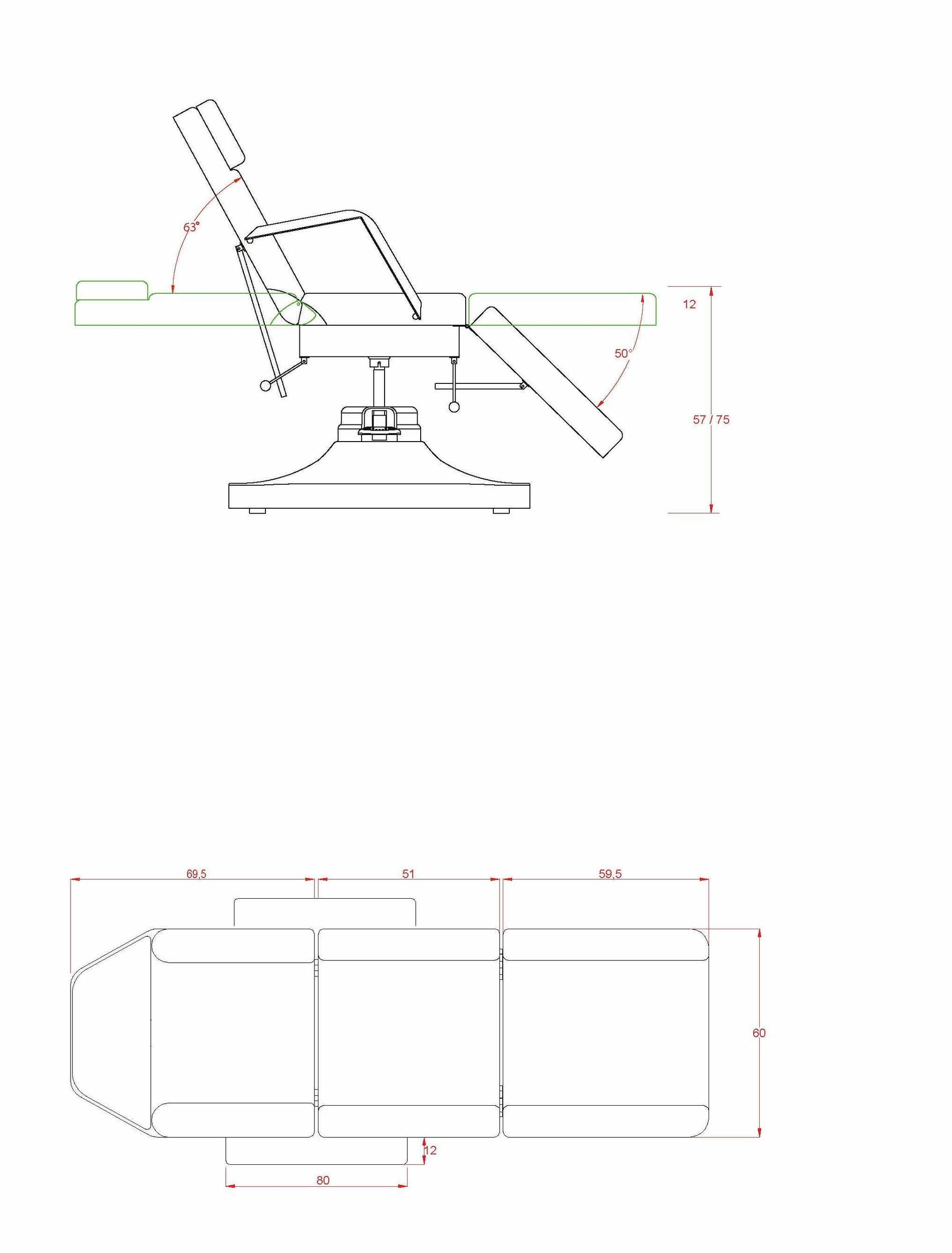 fauteuil de soin SART