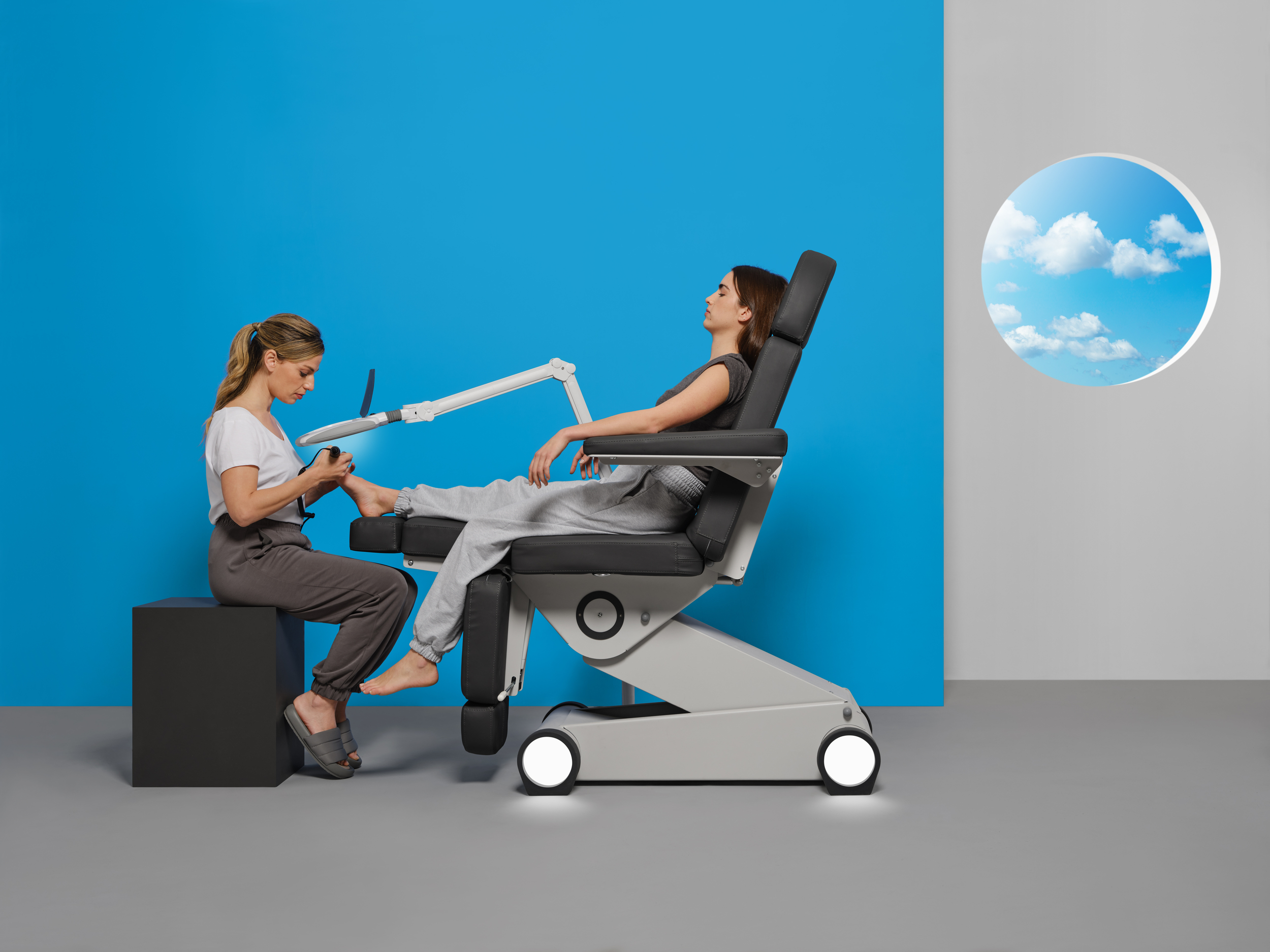 Fauteuil de podologie B-LIGHT