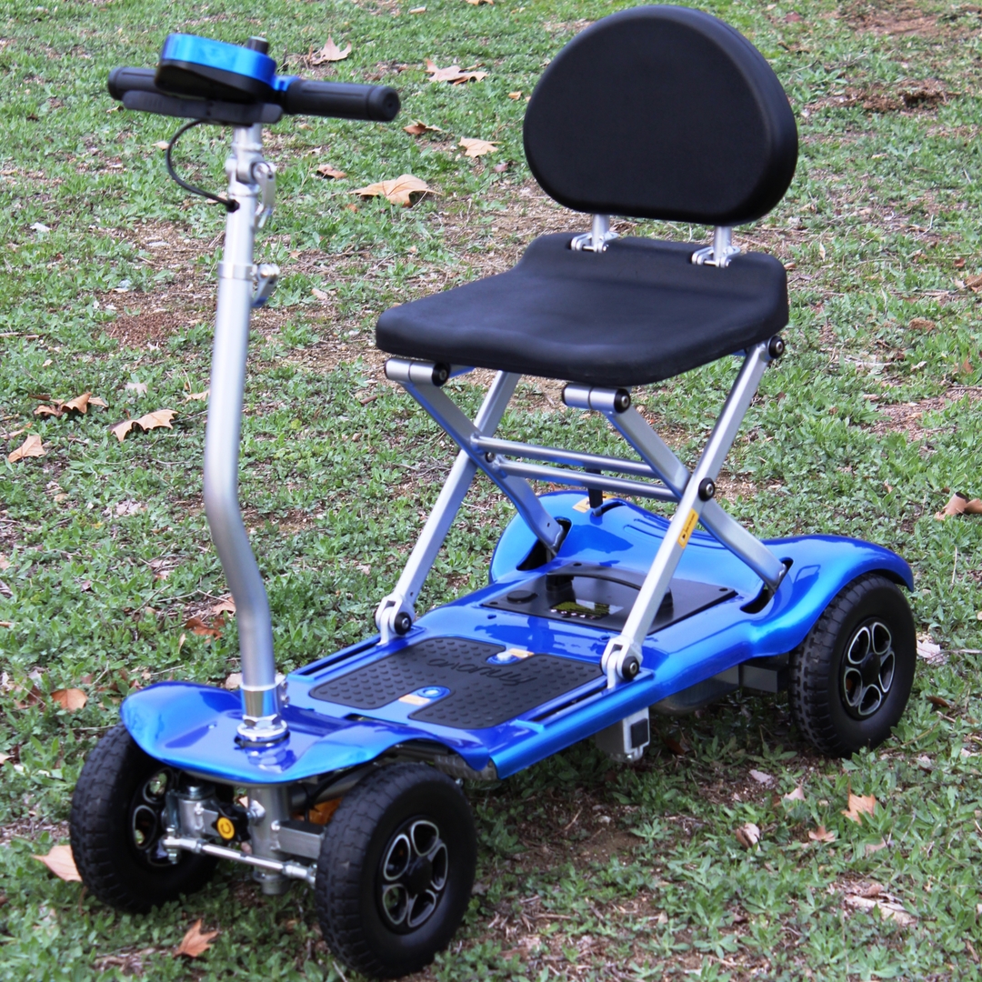 Scooter électrique 4 roues pliant, BRAVO Scooters électriques et fauteuils roulants pour PMR