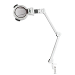 Lampe-loupe à LED, 5 dioptries, avec étau, ZOOM