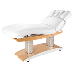 Table de massage haut de gamme en bois naturel, 4 moteurs, TROCH