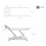 Table de massage croquis