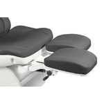 Fauteuil de podologie haut de gamme, gris clair, 3 moteurs, SADIRA