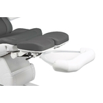 Fauteuil de podologie haut de gamme, gris clair, 3 moteurs, SADIRA