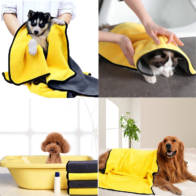 Serviette-de-bain-s-chage-rapide-pour-chien-et-chat-en-Fiber-douce-absorbante-pratique-pour
