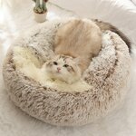 Round-Puppy-Dog-Bed-Sofa-Soft-Warm-Pet-Cat-Sleeping-Beds-House-Long-Plush-Kitten-Nest