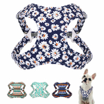Harnais-en-maille-Nylon-r-fl-chissant-pour-chien-gilet-respirant-pour-animaux-de-compagnie-convient