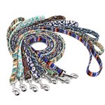 4ft-pois-chien-laisse-en-Nylon-pour-animaux-de-compagnie-laisse-chiens-marche-en-cours-d