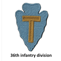 Patch Insigne 36th Infantry Division US ARMY