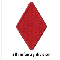 Patch Insigne 5th Infantry Division US ARMY