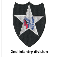 Patch Insigne 2nd Infantry Division US ARMY