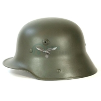 Casque Stahlhelm M18 Feldgendarmerie Ordnungspolizei FELDGRAU Réplique