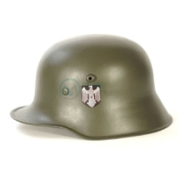 Casque Stahlhelm M18 Wehrmacht Heer FELDGRAU Réplique