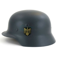 Casque Stahlhelm M40 Wehrmacht Kriegsmarine BLAUGRAU Réplique