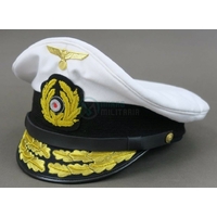 Casquette officier générale AMIRAL Kriegsmarine REPRO