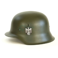 Casque Stahlhelm M42 Wehrmacht Heer FELDGRAU Réplique
