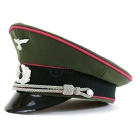Casquette d'officier Panzerdivision Wehrmacht Heer Schirmmütze REPRO
