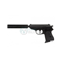 Pistolet PPK avec silencieux